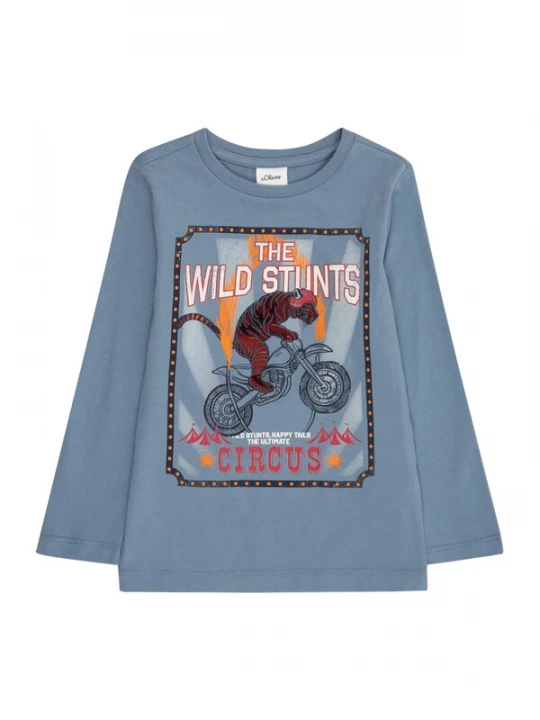 Foto van product s.Oliver Shirt smoky blue / gemengde kleuren