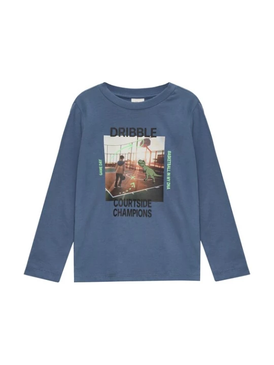Foto van product s.Oliver Shirt smoky blue / gemengde kleuren
