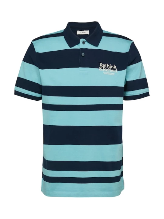 Foto van product s.Oliver Shirt marine / turquoise / wit