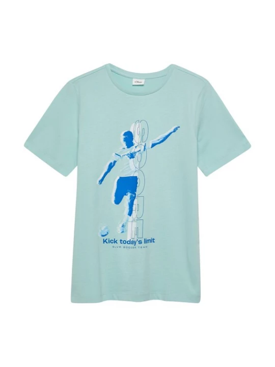 Foto van product s.Oliver Shirt turquoise