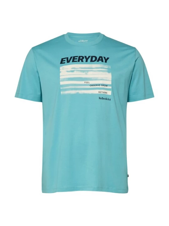 Foto van product s.Oliver Shirt turquoise