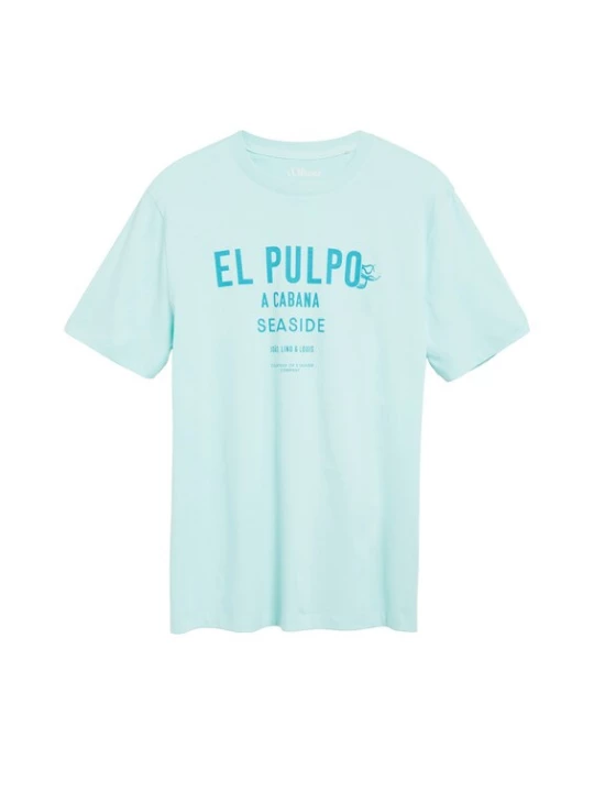 Foto van product s.Oliver Shirt turquoise / azuur