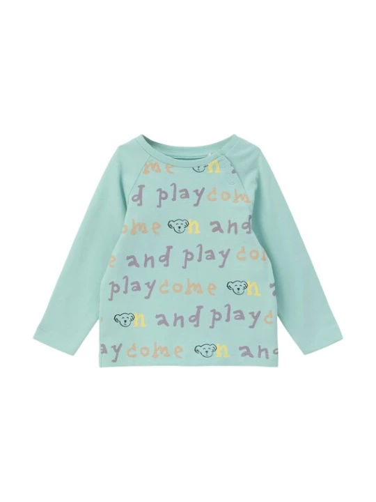 Foto van product s.Oliver Shirt turquoise / geel / lila / oranje / zwart