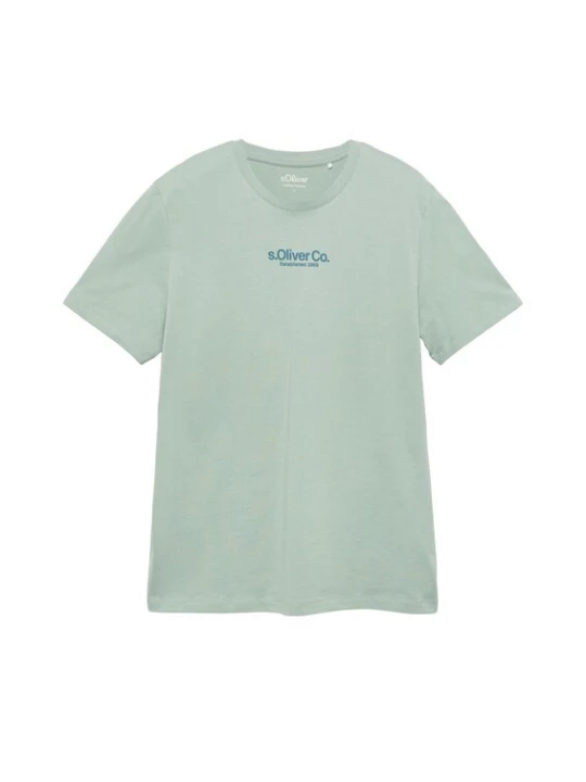 Foto van product s.Oliver Shirt turquoise / kobaltblauw