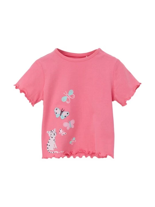 Foto van product s.Oliver Shirt turquoise / pink / rosa / zwart