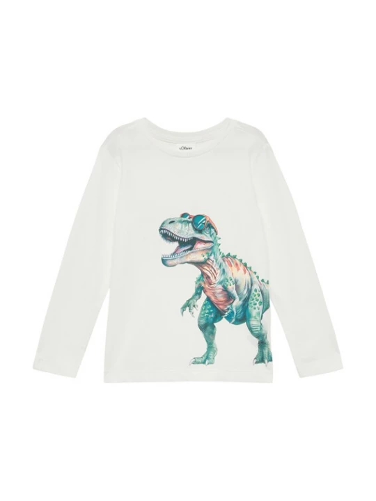 Foto van product s.Oliver Shirt turquoise / pueblo / oranje / wit