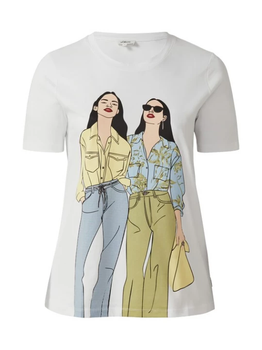 Foto van product s.Oliver Shirt wit