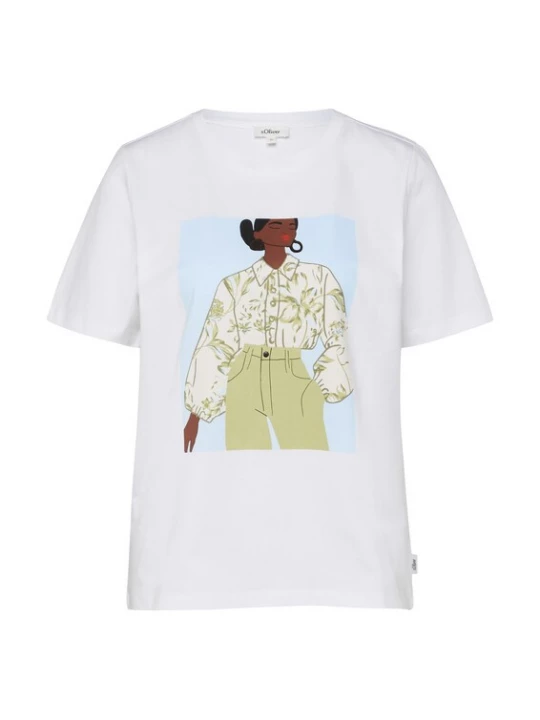 Foto van product s.Oliver Shirt wit