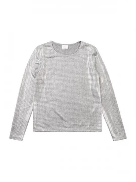 Foto van product s.Oliver Shirt zilver