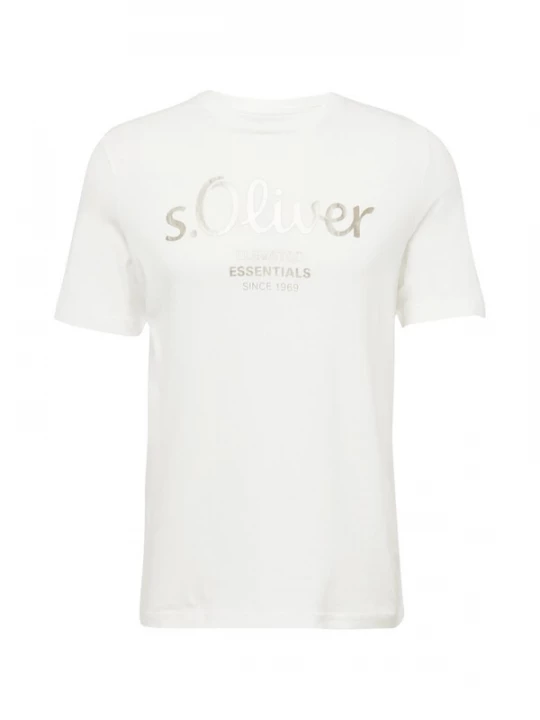 Foto van product s.Oliver Shirt zilver / wit