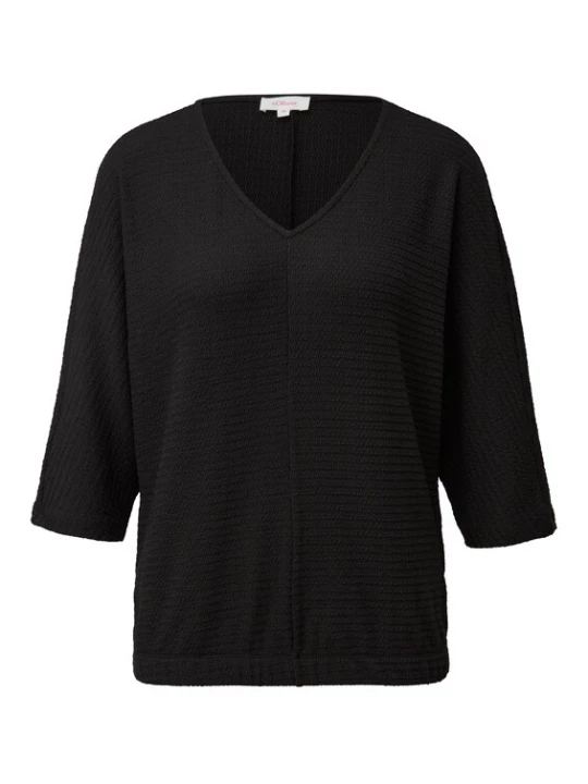 Foto van product s.Oliver Shirt zwart