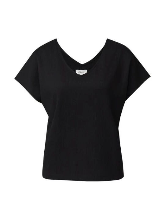 Foto van product s.Oliver Shirt zwart