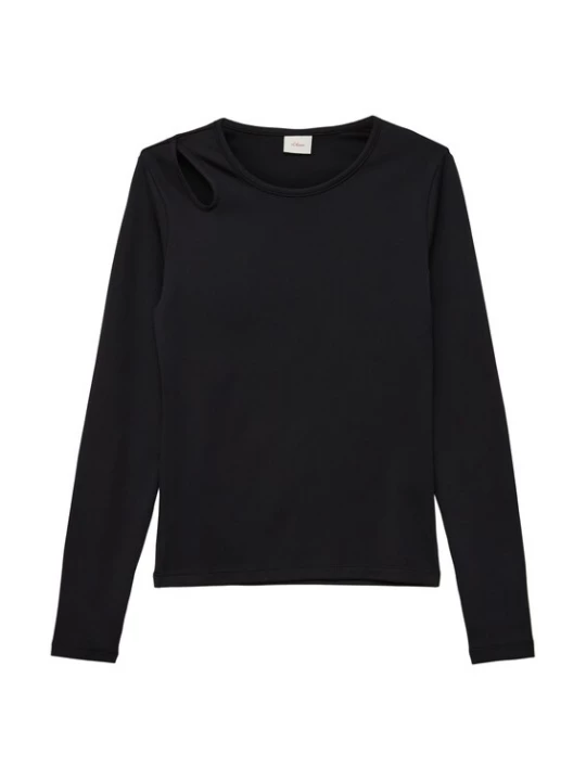 Foto van product s.Oliver Shirt zwart