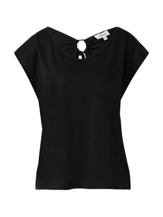 Foto van product s.Oliver Shirt zwart