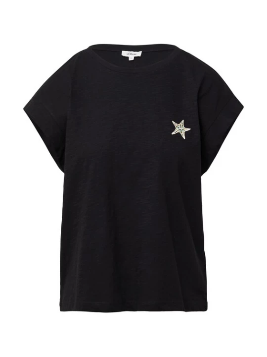 Foto van product s.Oliver Shirt zwart