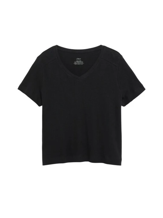 Foto van product s.Oliver Shirt zwart