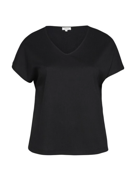 Foto van product s.Oliver Shirt zwart