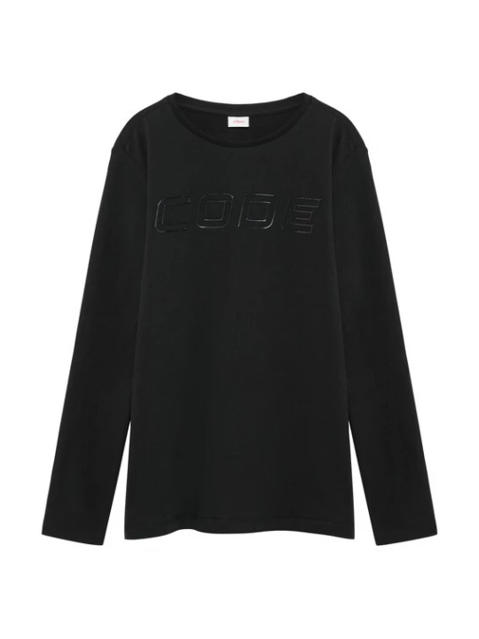 Foto van product s.Oliver Shirt zwart