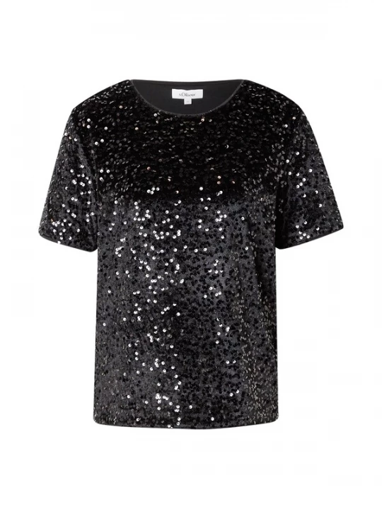 Foto van product s.Oliver Shirt zwart