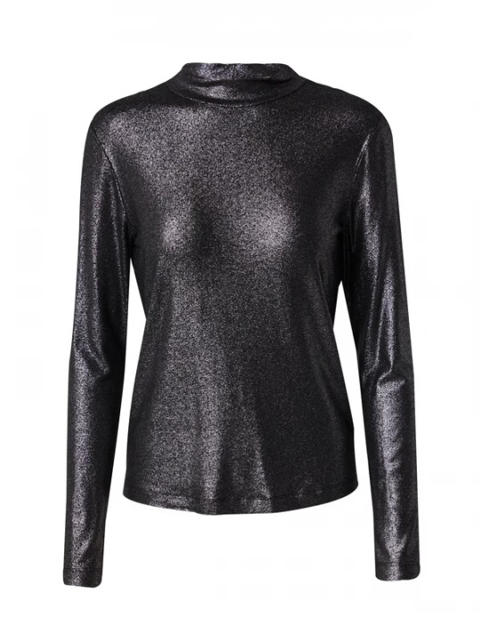 Foto van product s.Oliver Shirt zwart gemêleerd