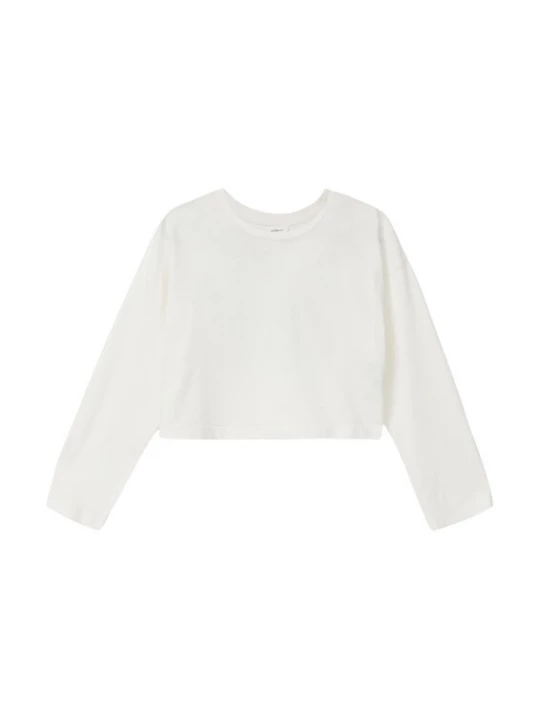 Foto van product s.Oliver Shirt zwart / offwhite