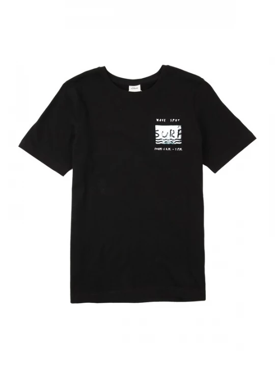 Foto van product s.Oliver Shirt zwart / wit