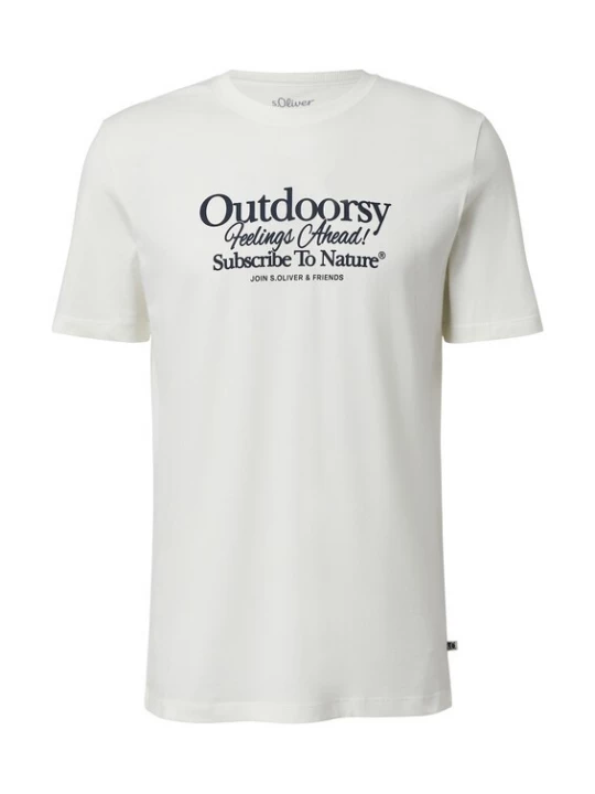 Foto van product s.Oliver Shirt zwart / wit