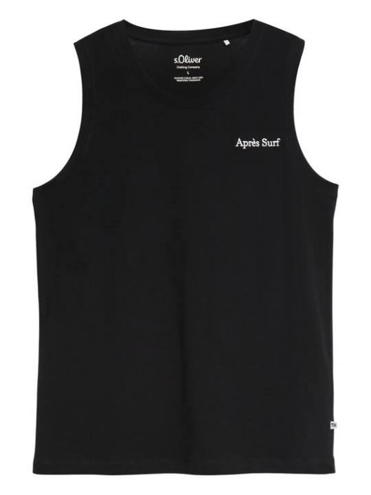 Foto van product s.Oliver Shirt zwart / wit