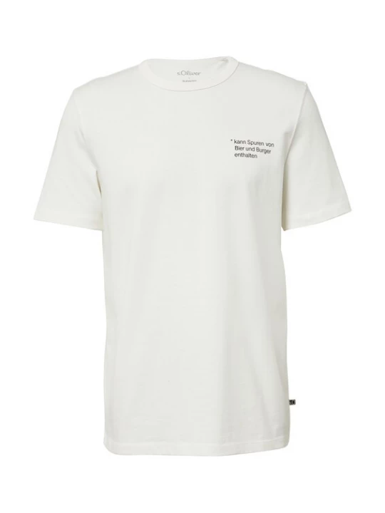 Foto van product s.Oliver Shirt zwart / wit