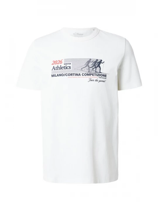 Foto van product s.Oliver Shirt zwart / wit