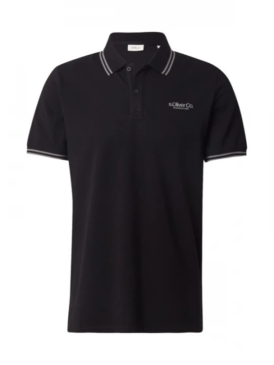 Foto van product s.Oliver Shirt zwart / wit