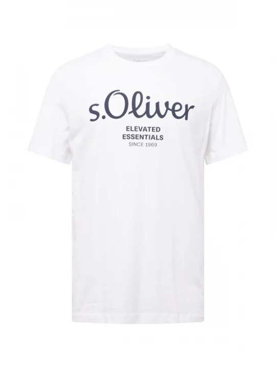 Foto van product s.Oliver Shirt zwart / wit