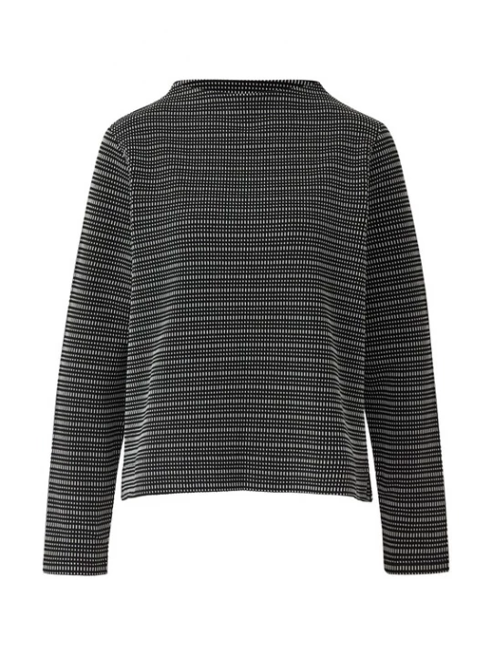 Foto van product s.Oliver Shirt zwart / wit