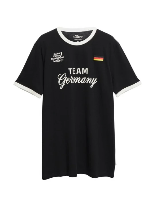 Foto van product s.Oliver Shirt zwart / wit