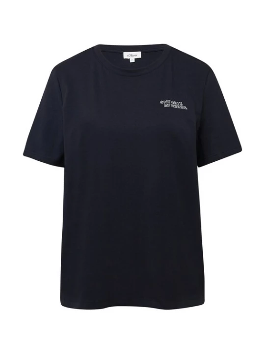 Foto van product s.Oliver Shirt zwart / wit