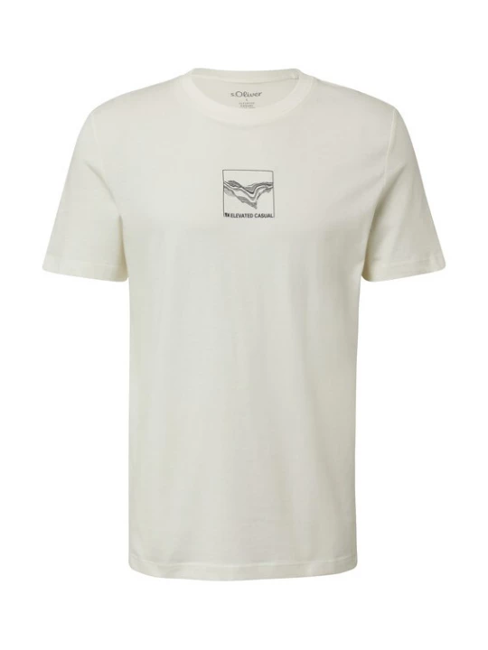 Foto van product s.Oliver Shirt zwart / wit