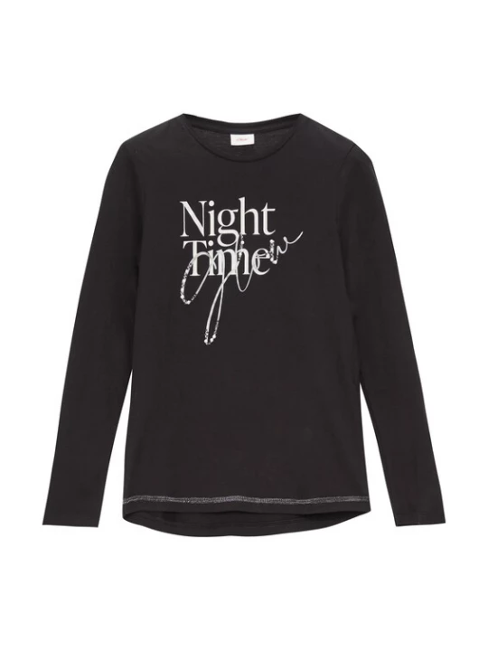 Foto van product s.Oliver Shirt zwart / wit