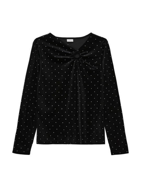 Foto van product s.Oliver Shirt zwart / wit