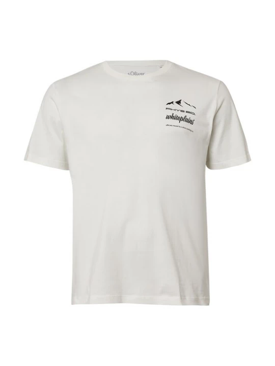 Foto van product s.Oliver Shirt zwart / wit