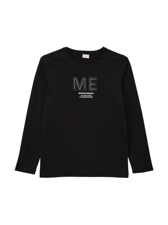 Foto van product s.Oliver Shirt zwart / wit