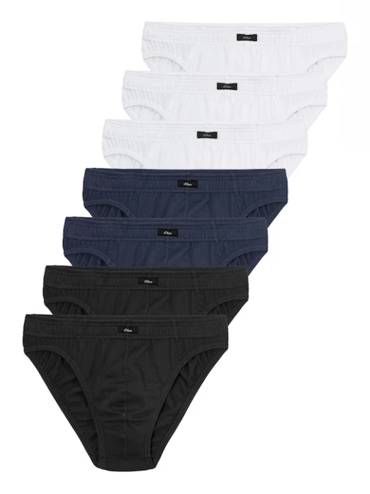 Foto van product s.Oliver Slip nachtblauw / vuurrood / zwart / wit