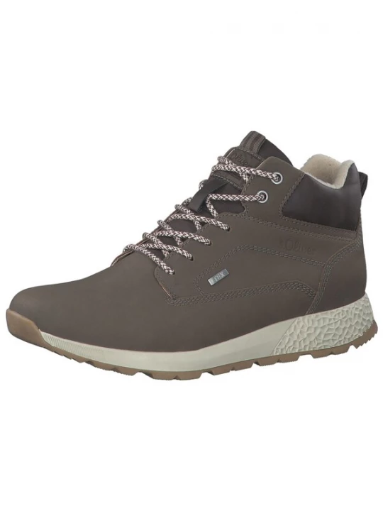 Foto van product s.Oliver Sneakers hoog taupe