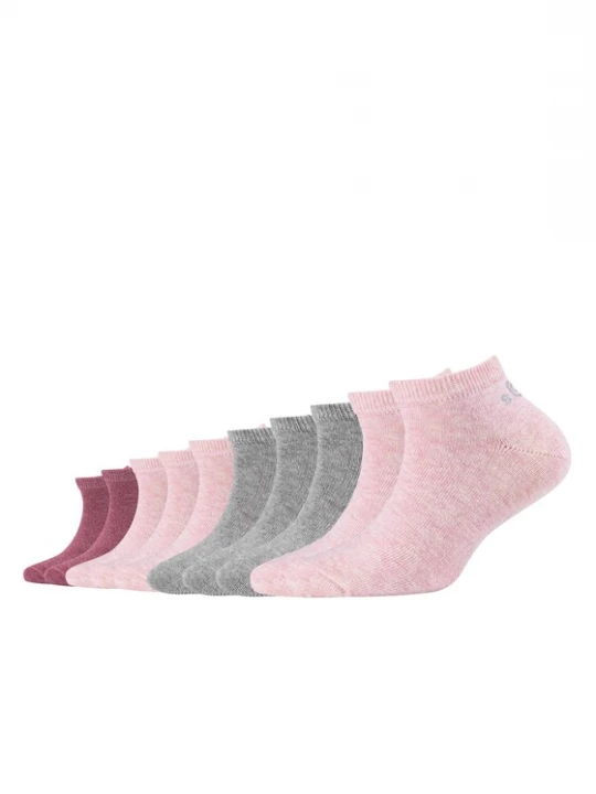 Foto van product s.Oliver Sokken 'Bologna' grijs gemêleerd / rosa / framboos