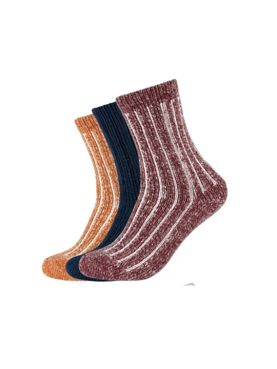 Foto van product s.Oliver Sokken 'Hygge' navy / oranje / bordeaux / wit