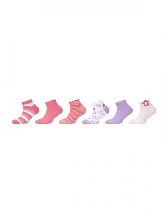 Foto van product s.Oliver Sokken sering / abrikoos / pink / wit