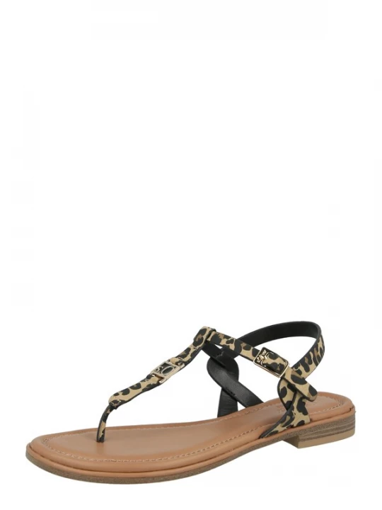 Foto van product s.Oliver Teenslipper beige / lichtbruin / zwart
