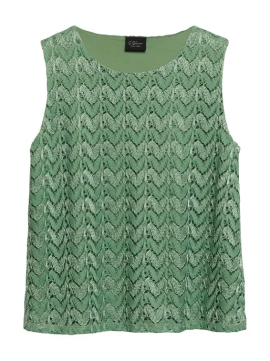 Foto van product s.Oliver Top groen / lichtgroen