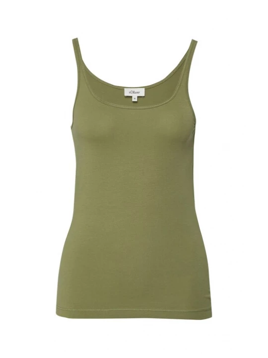 Foto van product s.Oliver Top olijfgroen