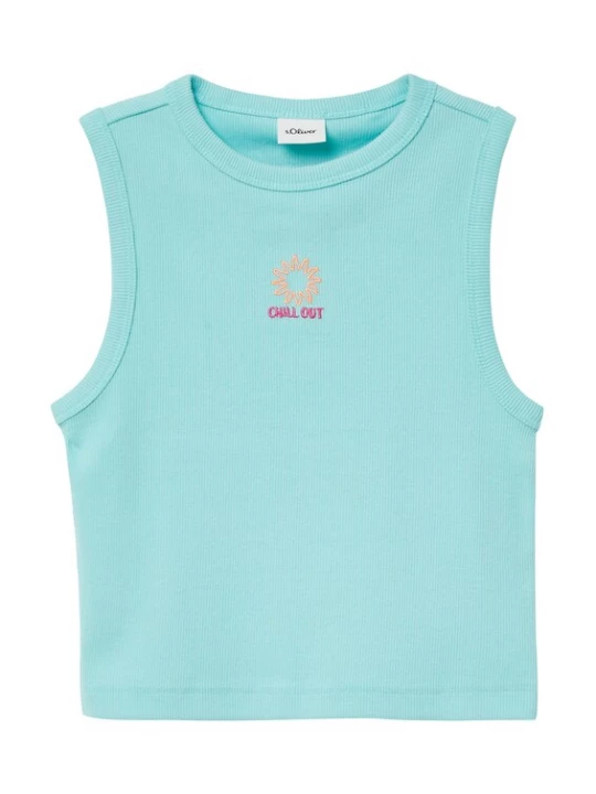 Foto van product s.Oliver Top turquoise / oranje / pink