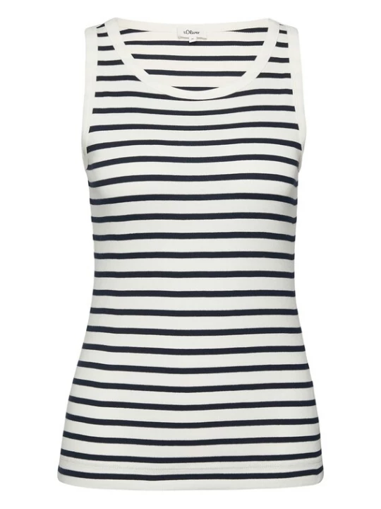 Foto van product s.Oliver Top zwart / wit